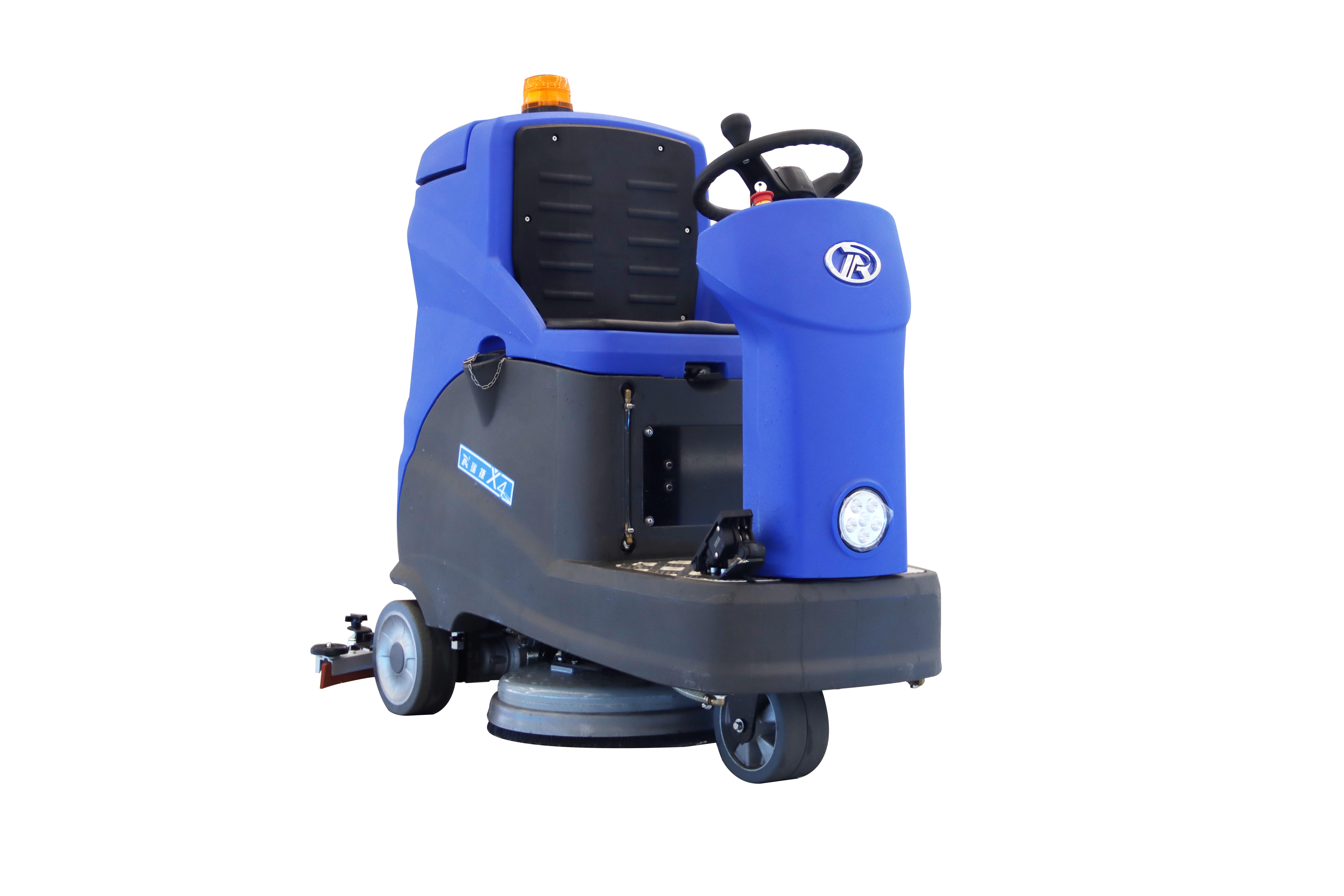 瑞捷X4小型駕駛式洗地機